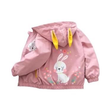 Imagem de Jaqueta Corta-Vento Com Capuz Para Meninos Bebês, Estilo Cartoon, Moda