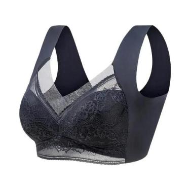 Imagem de Sutiã Sexy De Renda Com Efeito Push up Para Mulheres, Sem Costura, Cop