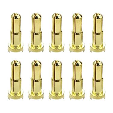 Imagem de FLY RC 10 Peças De Conectores Bala Perfil Baixo 4 Mm A 5 Mm, Adaptadores, Redutores Para Bateria Carro Esc (4 E Mm)