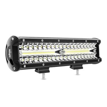 Imagem de Nilight Barra de luz LED 3000 W 300 W combo de ponto de inundação barra 30000LM bar condução barco luzes led off-road para caminhões, 2 anos de garantia