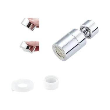 Imagem de Modo Duplo 360 graus Bico Aerador Rotativo De Metal Para Torneira De C