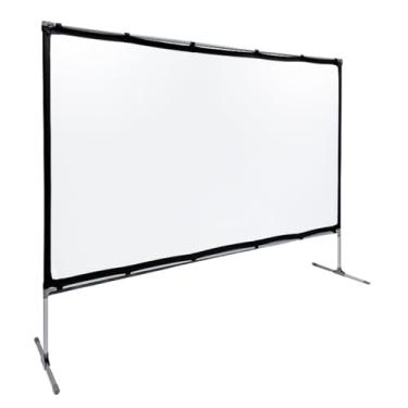 Imagem de BYINTEK TS008 Tela para Projetor 100 Polegadas,Tela de Projeção Portátil 16:9 - Tamanho de Projeção 2210x1240mm,Cortina de Tela de Projeção,Ideal para Uso ao Ar Livre,Viagens e Reuniões