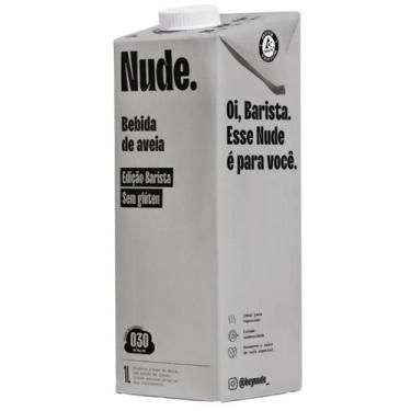 Imagem de Bebida de aveia orgânica barista nude 1l  cremosa e ideal para cafés