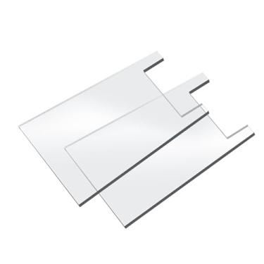 Imagem de TOPINCN Espaçador de Parede de sofá de 2 Peças, Rolha de Móveis de Acrílico Transparente para Proteção de Armário de Sofá-cama, Com Base Antiderrapante para Evitar Danos à Parede