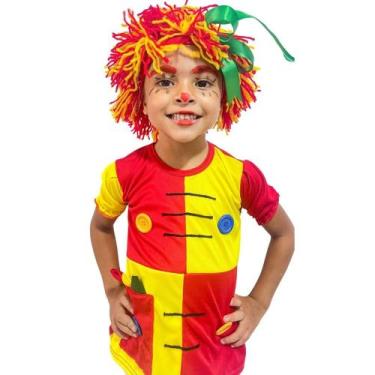 Imagem de Fantasia Emília Infantil Com Peruca E Sapatilha - JUJU MAGAZINE, Sapat