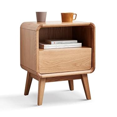 Imagem de Mesa de cabeceira quadrada criativa para sofá, mesa de cabeceira, mesa de centro, mesa de cabeceira, sala de estar, quarto, armário lateral, mesa pequena