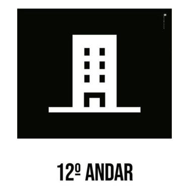 Imagem de Kit 3 Placas Desenho - 12 Andar