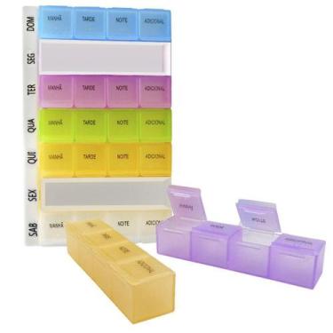 Imagem de Porta Comprimidos Semanal Dia Destacável 28 dias - Novo Século