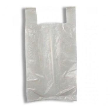 Imagem de Sacolas Plasticas Branca Reciclada Reforçada 60x80 5 Kg