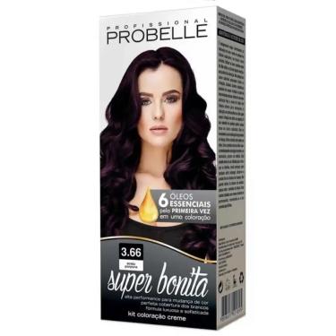 Imagem de Coloração Acaju Púrpura Super Bonita 3.66 Probelle 50G