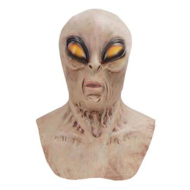 Imagem de Mask Horror Alien Walker Latex Festa à fantasia de rosto inteiro - yiw
