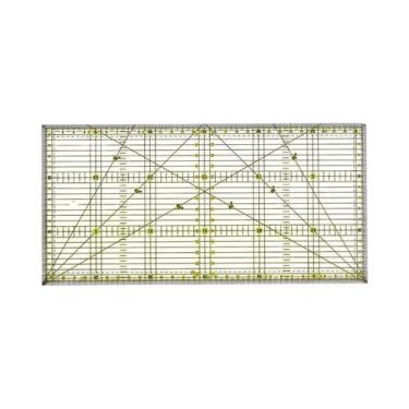 Imagem de Régua Transparente Para Patchwork, 30x15cm, Ferramenta De Corte De Acr