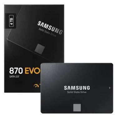 Imagem de Hd SSD Samsung 870 Evo 4TB Sata 3 - Mz-77e4t0b/am - 6210.