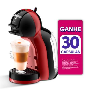 Imagem de Cafeteira Nescafé Dolce Gusto Mini Me Vermelha e Preta 220v