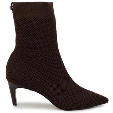 Imagem de Bota Feminina Carrano CB Knit Dark Brown - 8530-Feminino