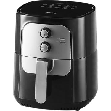 Imagem de Air Fryer Fritadeira Elétrica Vintage 5.5L 1400w Sem Óleo 127V Prata - Gaabor