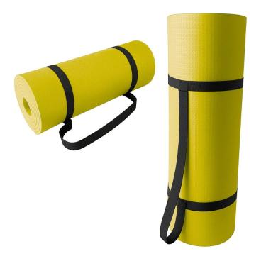 Imagem de Colchonete Academia Tapete Yoga 100x50x10 para Exercícios em EVA Amortecimento Leve Pre...