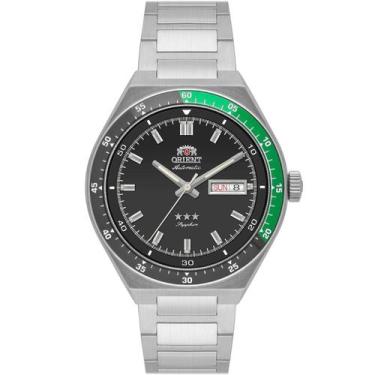 Imagem de Relógio orient masculino automatico heritage 3 estrelas yn6ss003 pesx