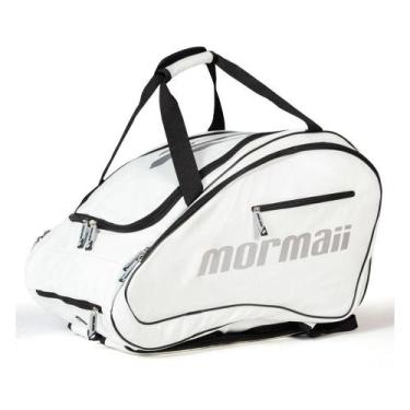 Imagem de Raqueteira de Beach Tennis Mormaii Pro II PU Branca