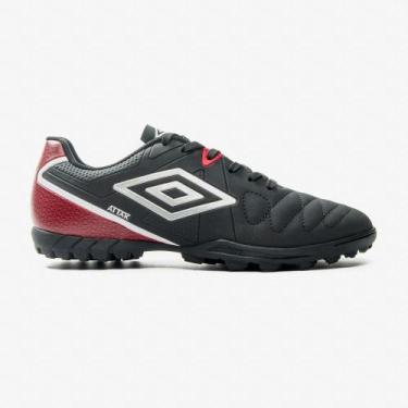 Imagem de Chuteira Society Umbro Attak Eternal, Preto, 41
