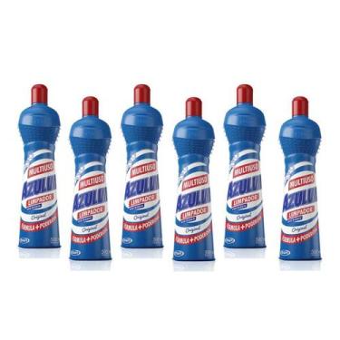 Imagem de Kit com 6 Limpadores Azulim Multiuso Uso Diário 500ML
