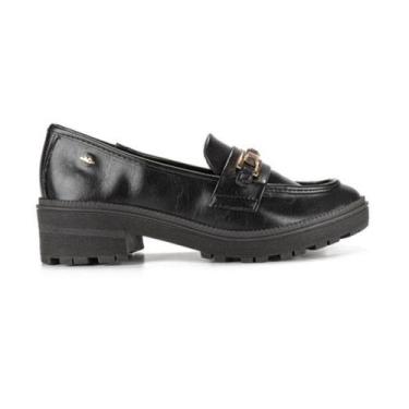 Imagem de Sapato Dakota Loafer Tratorado Feminino, 38, Preto