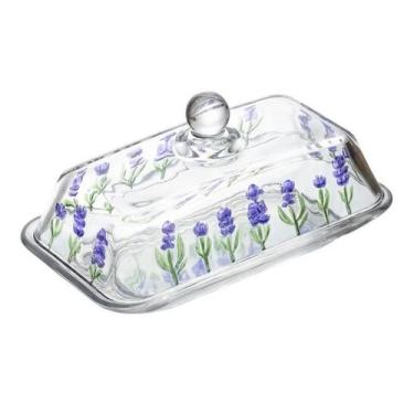 Imagem de Manteigueira Lavanda Porta Manteiga Servir Mesa Posta Lyor