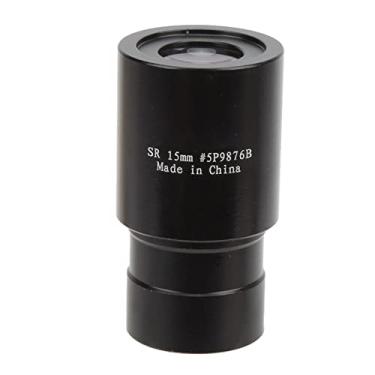 Imagem de KIMISS Telescópio ocular de 0,965 polegadas tipo SR multi verde revestido lente ocular de vidro óptico telescópio astronômico de 15 mm de distância focal para observar planetas do céu da lua