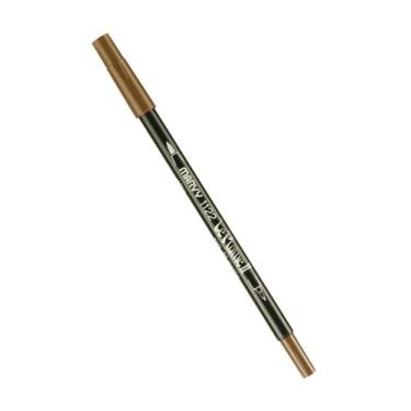 Imagem de Uchida 1122-C-85 Marvy caneta marcador ponta extra fina Le Plume II ponta dupla, Mocha