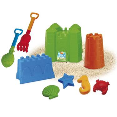 Imagem de Brinquedo De Praia Castelinho De Areia Play Usual Brinquedos Infantil