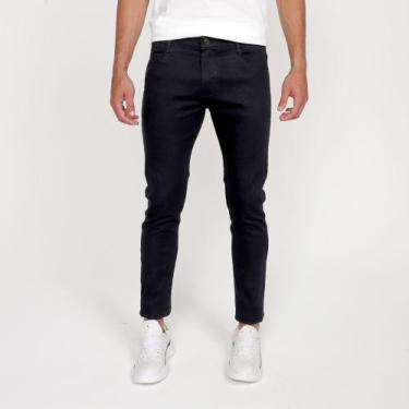 Imagem de Calça Jeans Masculina Slim Elastano  Premium - Preta - Jeans Brasil