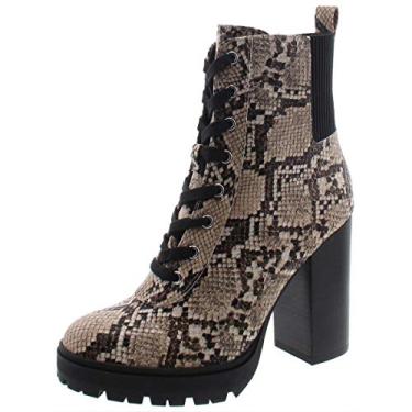 Imagem de Bota feminina Steve Madden, Tan Snake, 6