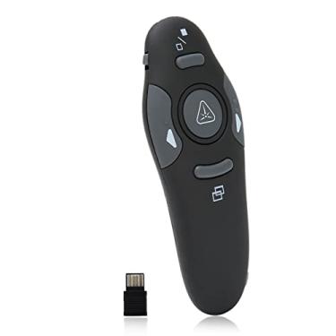 Imagem de Clicker de apresentação, Clicker remoto de apresentador sem fio para apresentação remota do PowerPoint, Clicker de apresentação PPT PowerPoint 2.4GHz USB para computador, laptop, Mac, Keynote