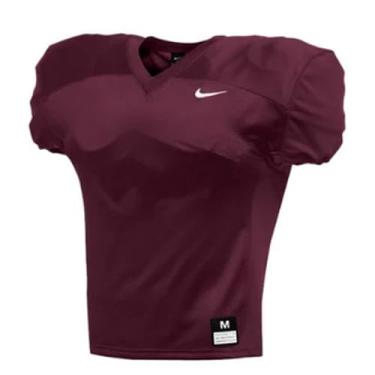 Imagem de Nike Camiseta masculina Team Stock Vapor Varsity gola V manga curta futebol casual - branca, Borgonha, G