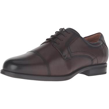 Imagem de Florsheim Sapato Oxford masculino de bico fechado, Marrom, 7.5 X-Wide