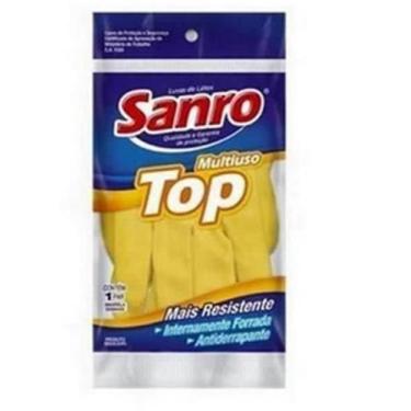 Imagem de Luva top amarela Sanro M