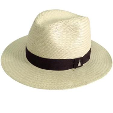 Imagem de Chapéu Casual N. Sra. Aparecida Palha Shantung Natural 15979 - Couros 