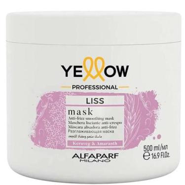 Imagem de Máscara Anti-Frizz Yellow Liss 500ml Alfaparf Nutre Hidrata e Discipli