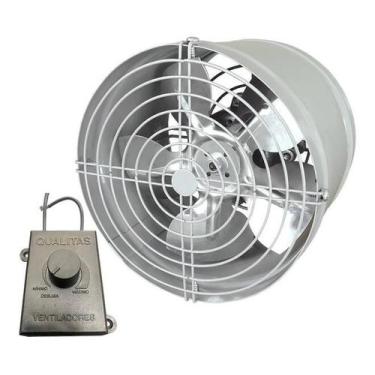Imagem de Exaustor Axial Industrial 20cm Bivolt EQ200M4 110v/220v Qualitas, Prat