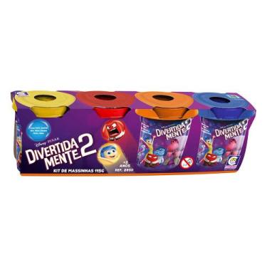 Imagem de Brinquedo Kit de Massinhas Divertidamente 115g Disney  - Cotiplás