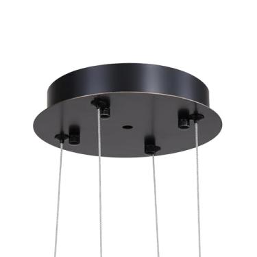 Imagem de cenozo Adaptador Preto Para Luminárias De Lustre Rs Lighting, Tetos Inclinados Com Vigas Abobadadas E Ranhuras, Instalação
