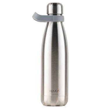 Imagem de Garrafa Térmica Kouda Inox 500ml Prata - Grey