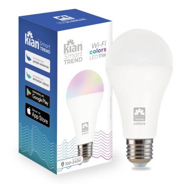 Imagem de Lâmpada Led WiFi RGB 11W Kian 15140 Bivolt