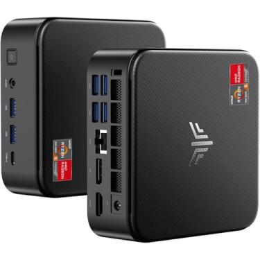 Imagem de KAMRUI Mini Pc Com Amd Ryzen 7 5700U, 32 Gb Ddr4, 1 Tb M.2 Ssd, Mini Pc Para Jogos Com Usb Tipo C, Computador De Mesa Com Suporte Para Tela Tripla 4K, Wifi 6, Bt 5.2