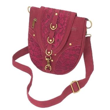 Imagem de Pochetes para mulheres modernas, pochete de renda, bolsa de cintura, cinto utilitário, pochete para esportes, caminhadas, viagens, renascentista, festival, pochete, 3/vermelho, Renascentista