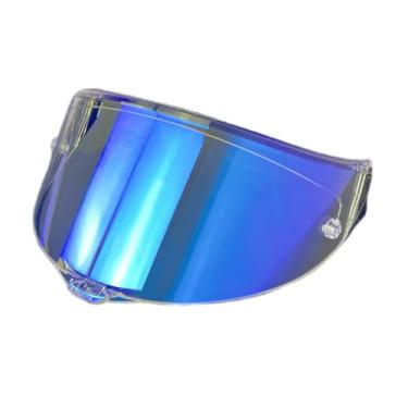 Imagem de BSTOP PISTA GP RR Capacete Shield Visor para AGV PISTA GP R, PISTA GP RR, CORSA R Visera Casco Moto (Revo Clear Blue-dia e noite)