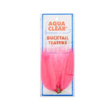Imagem de Aqua-Clear, Buck Tail Teaser Rebite Slider, Cabelo Rosa, 3 peças