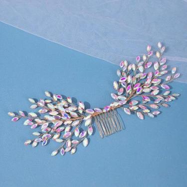 Imagem de Tiara De Cristal Com Strass Para Noivas, Acessórios De Cabelo Luxuosos