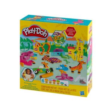 Imagem de Massinha Cozinha Criativa Animais Selvagens  - Selvagens Hasbro com Ac