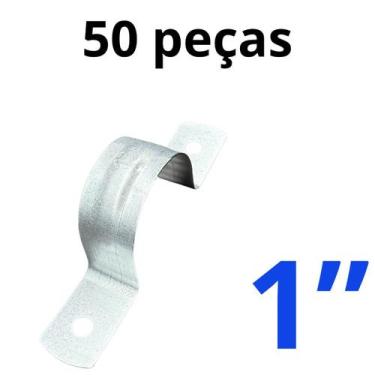 Imagem de Abraçadeira Tipo U 1 Polegada C 50 Peças Primus Envio Já - PRMIUS